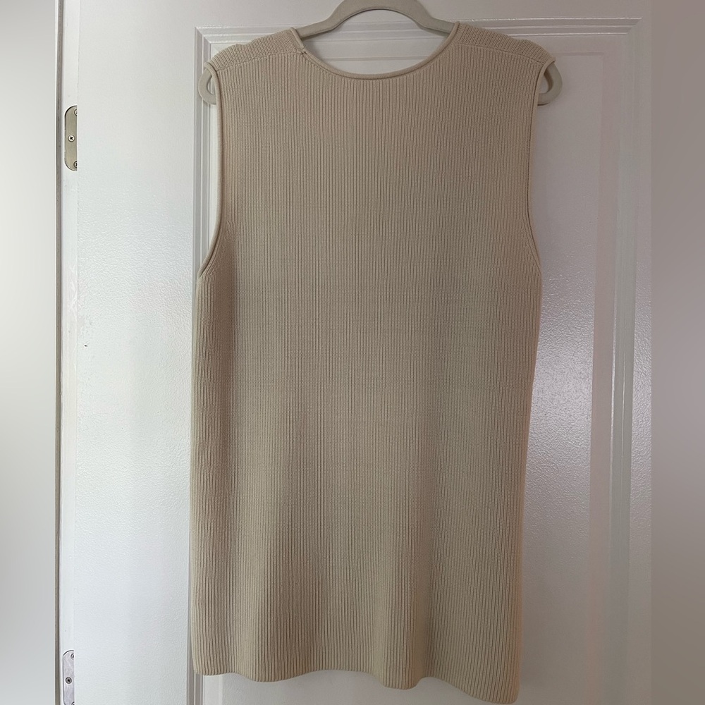 COS Beige Knit Vest - Picture 9 of 11